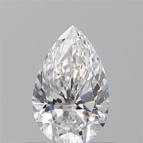 0.7ct Pear F SI1 Natural Diamond