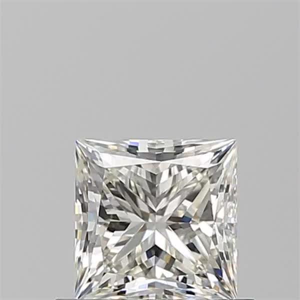 0.71ct Princess J VVS1 Natural Diamond