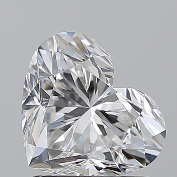 1.5ct Heart F VS1 Natural Diamond