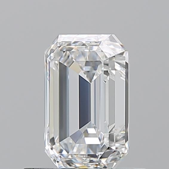 1.01ct Emerald F VVS2 Natural Diamond