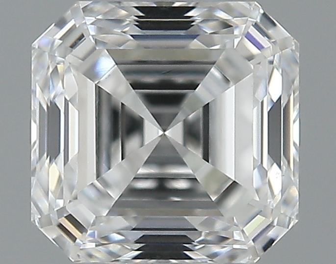 0.71ct Asscher F VS2 Natural Diamond