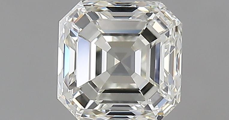 0.9ct Asscher K IF Natural Diamond