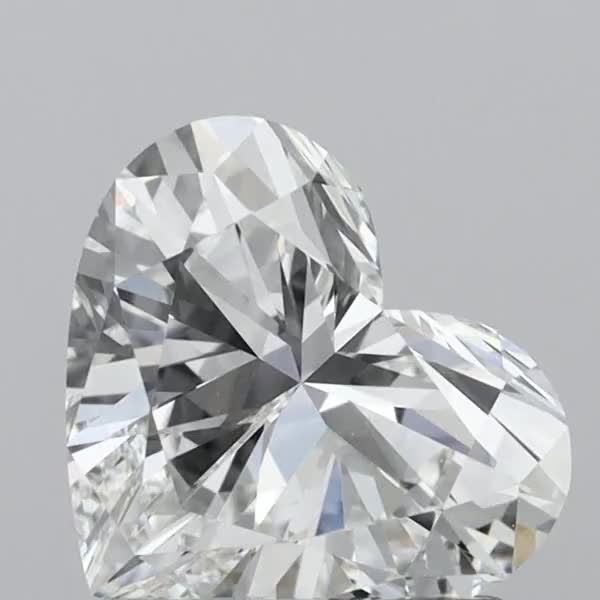 1.07ct Heart H VS1 Natural Diamond