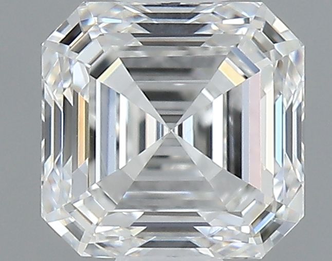 0.71ct Asscher F VVS2 Natural Diamond