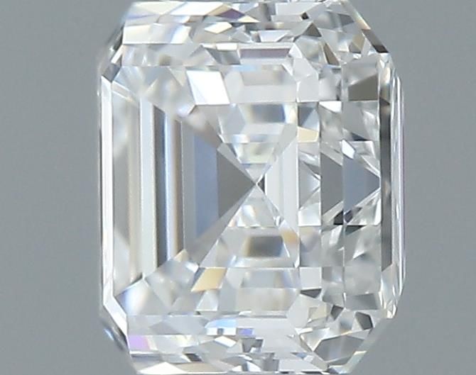 0.61ct Asscher F IF Natural Diamond