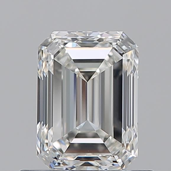 0.9ct Emerald H VVS2 Natural Diamond