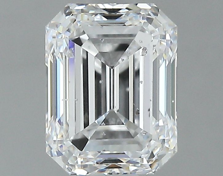1.5ct Emerald D SI2 Natural Diamond