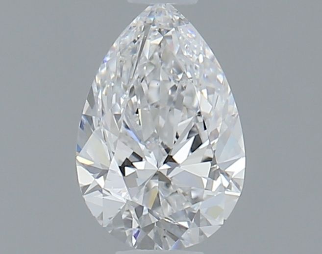 0.59ct Pear D VS2 Natural Diamond