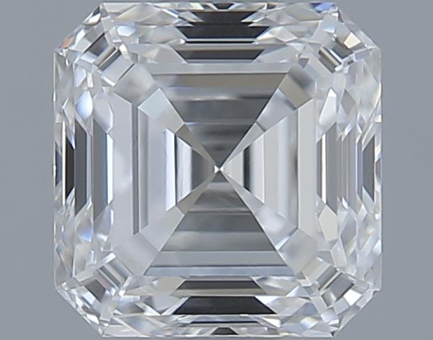 0.71ct Asscher E VS1 Natural Diamond