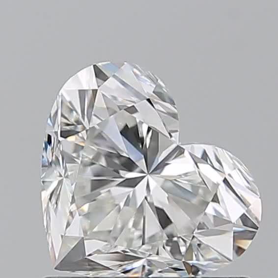 1.07ct Heart H VVS1 Natural Diamond