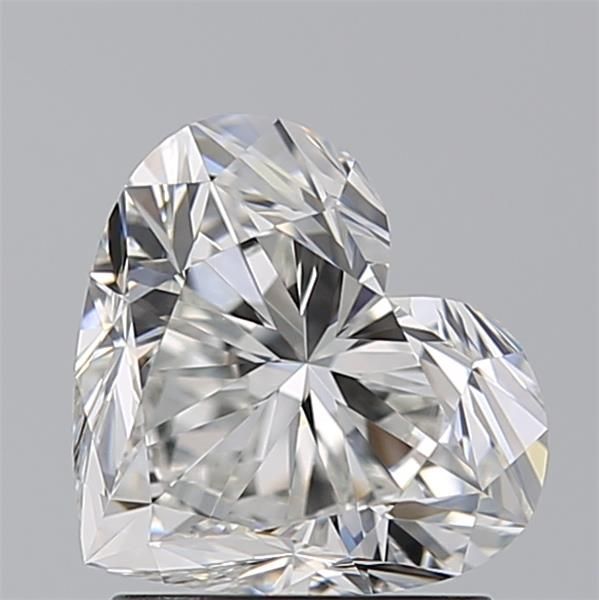 1.7ct Heart G VVS2 Natural Diamond