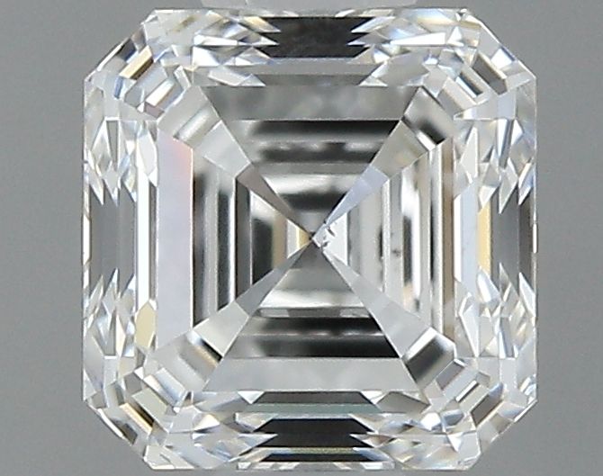 0.84ct Asscher F VS2 Natural Diamond