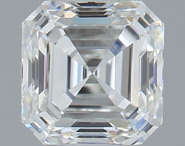 0.8ct Asscher F IF Natural Diamond