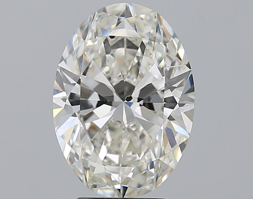 3.51ct Oval I SI2 Natural Diamond
