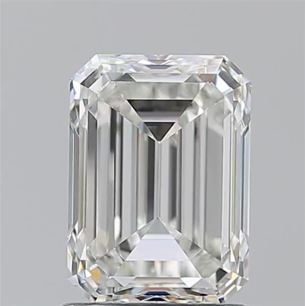 1.71ct Emerald G VVS1 Natural Diamond