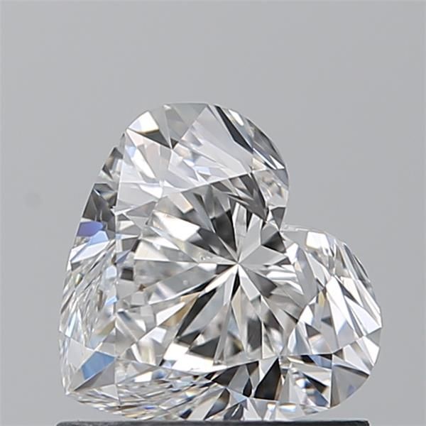 0.92ct Heart E VS2 Natural Diamond