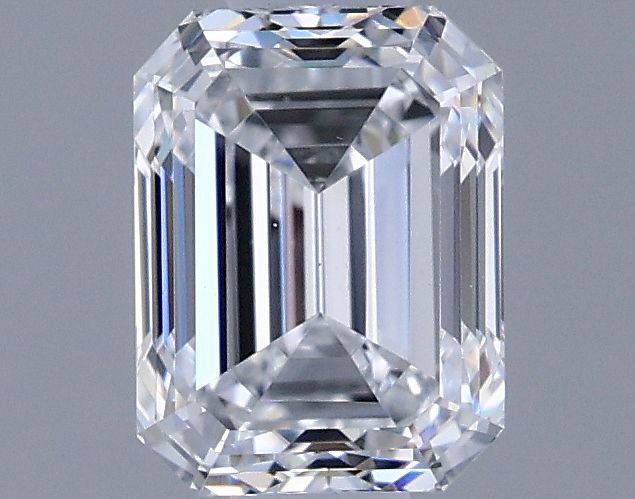 0.9ct Emerald D VS1 Natural Diamond