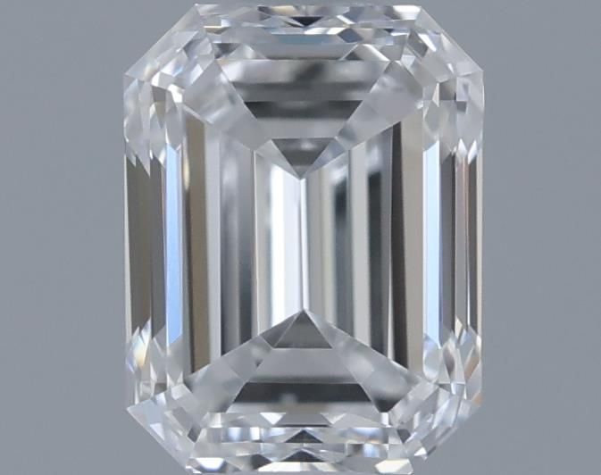 0.7ct Emerald F VVS2 Natural Diamond