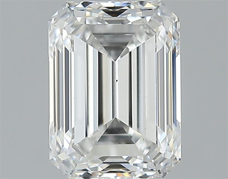 1.5ct Emerald F VS2 Natural Diamond