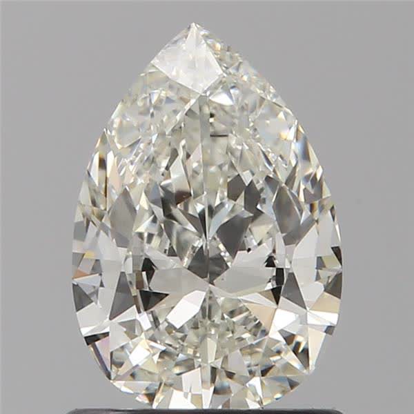 0.72ct Pear J VS2 Natural Diamond