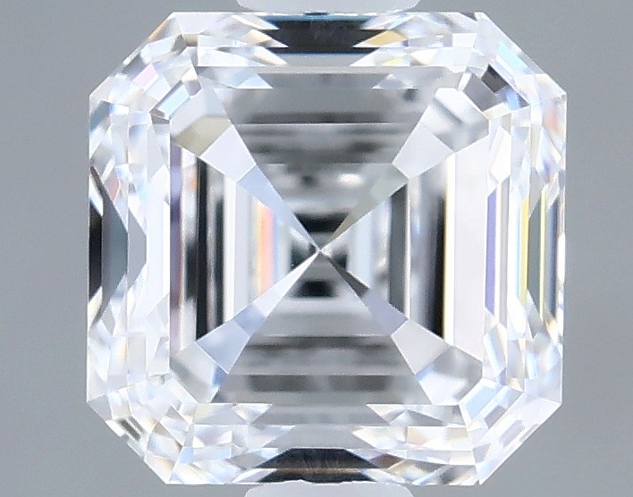 1ct Asscher D VVS2 Natural Diamond