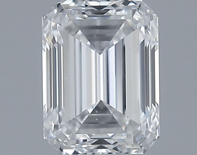 0.9ct Emerald E SI1 Natural Diamond