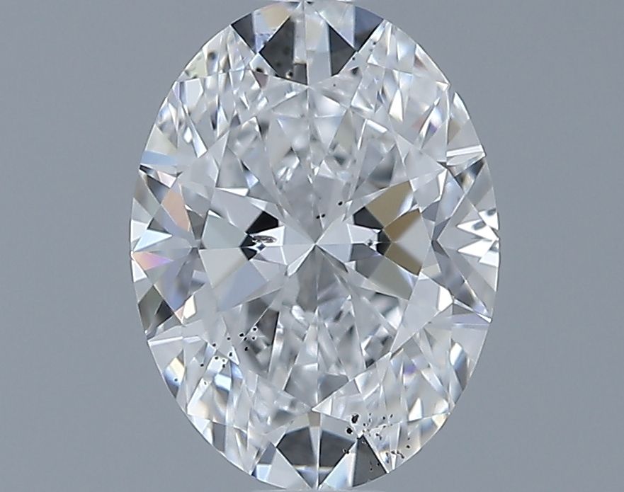 1ct Oval D SI1 Natural Diamond
