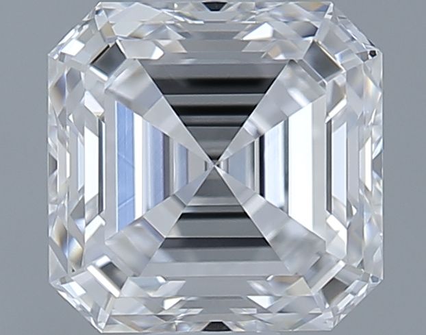 1.01ct Asscher D VVS1 Natural Diamond