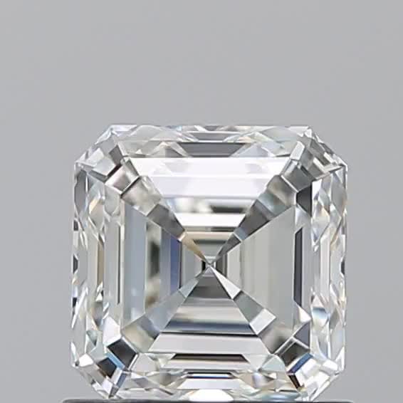 1.04ct Asscher I VVS2 Natural Diamond