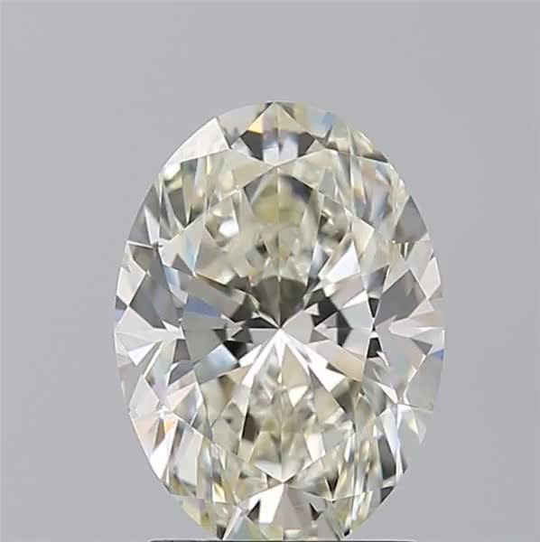 1.7ct Oval K VVS1 Natural Diamond