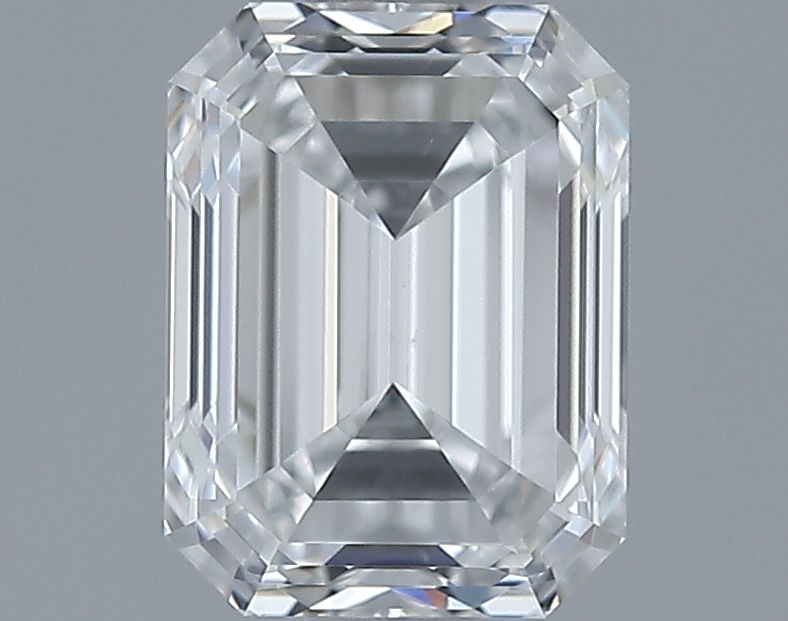 1ct Emerald F VS2 Natural Diamond