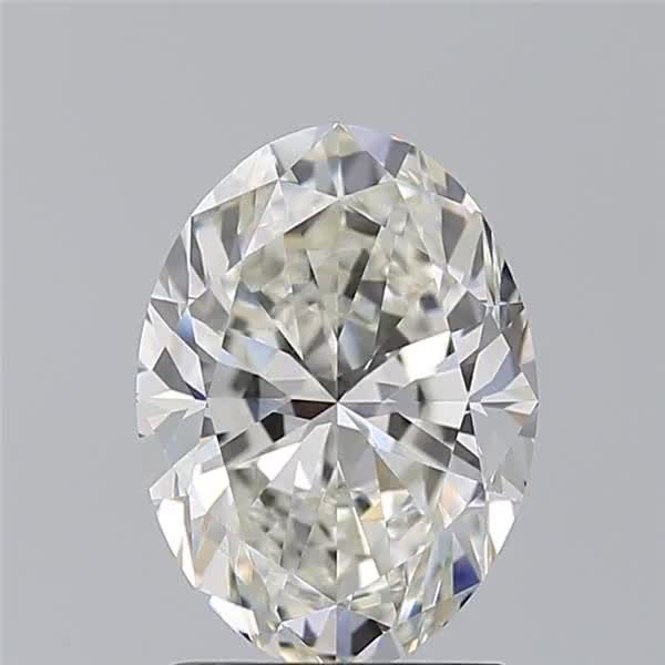2.01ct Oval I VVS2 Natural Diamond