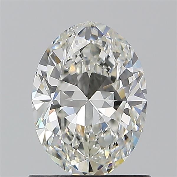0.9ct Oval H SI1 Natural Diamond