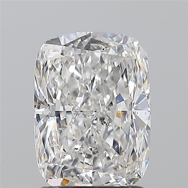 1.7ct Cushion Modified F SI2 Natural Diamond