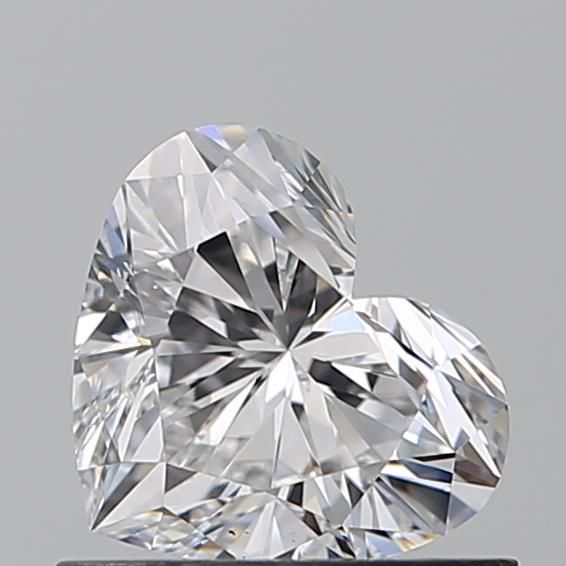 0.7ct Heart E VS2 Natural Diamond