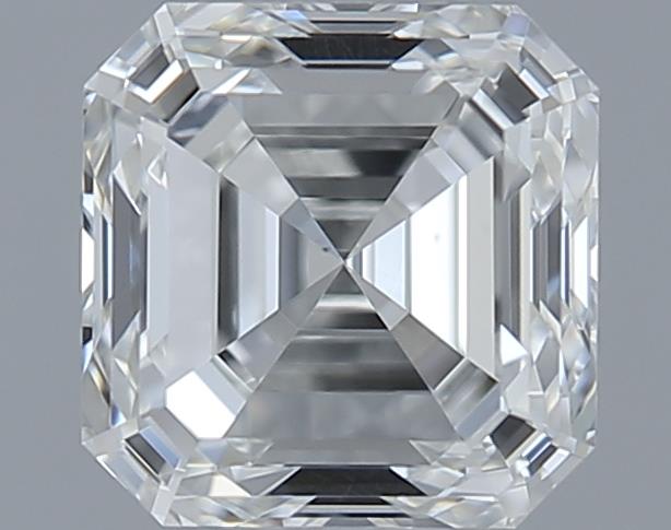 0.7ct Asscher H VS1 Natural Diamond