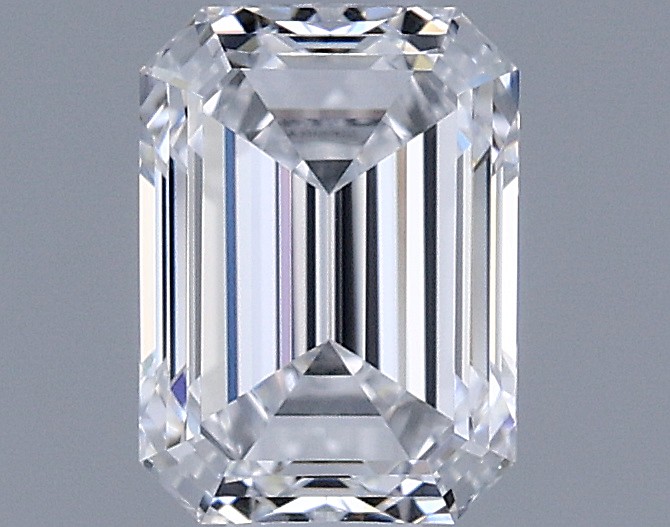 0.71ct Emerald D IF Natural Diamond