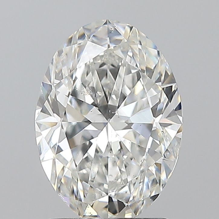 1.7ct Oval F SI1 Natural Diamond