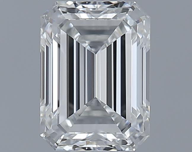 0.7ct Emerald F VVS1 Natural Diamond