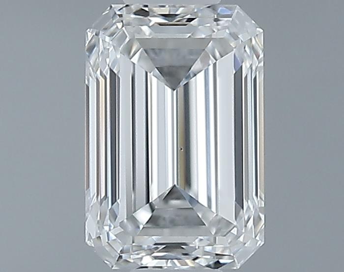0.59ct Emerald E VS2 Natural Diamond