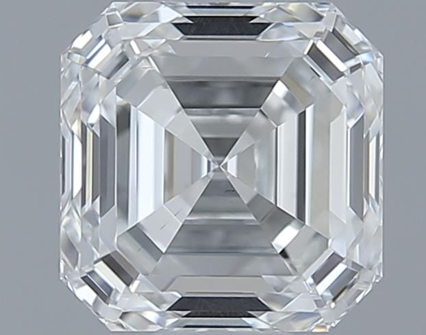 1.09ct Asscher H VS1 Natural Diamond