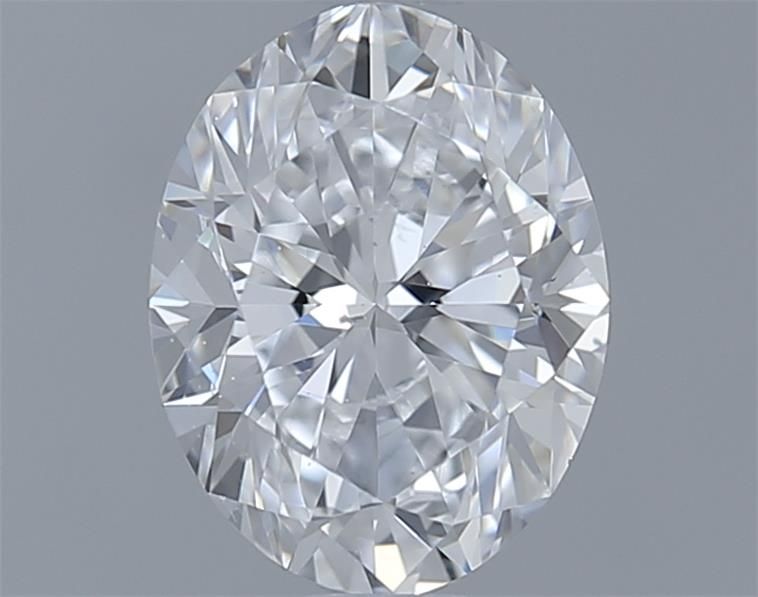 0.9ct Oval D SI1 Natural Diamond