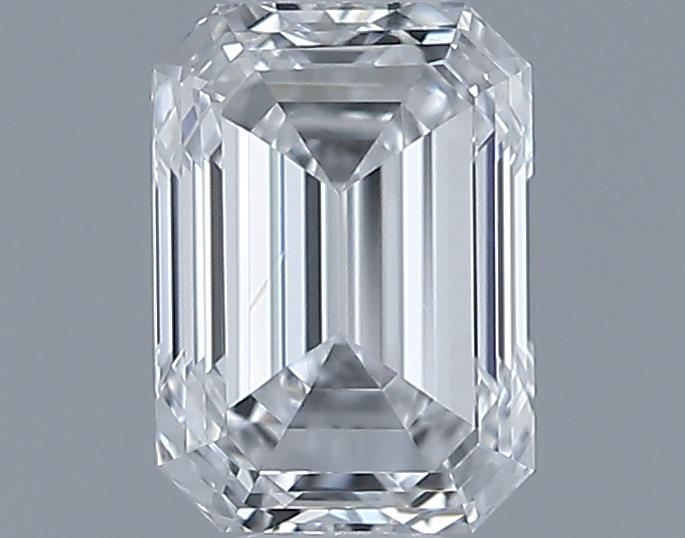 0.7ct Emerald D VVS1 Natural Diamond