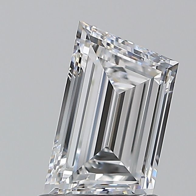 0.9ct Trapezoid D VS2 Natural Diamond
