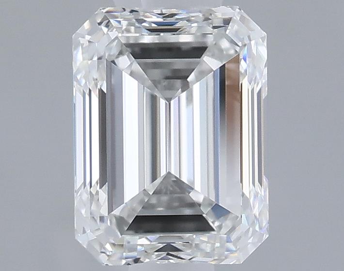 1.01ct Emerald F VVS1 Natural Diamond