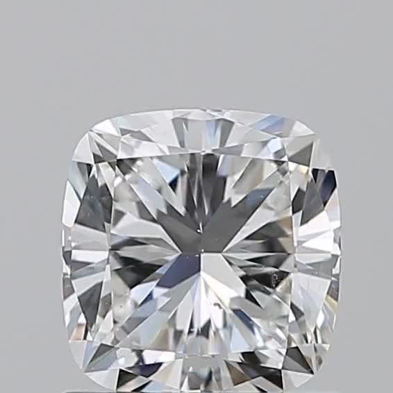 1.01ct Cushion F SI1 Natural Diamond
