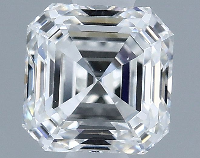 0.7ct Asscher G VS2 Natural Diamond