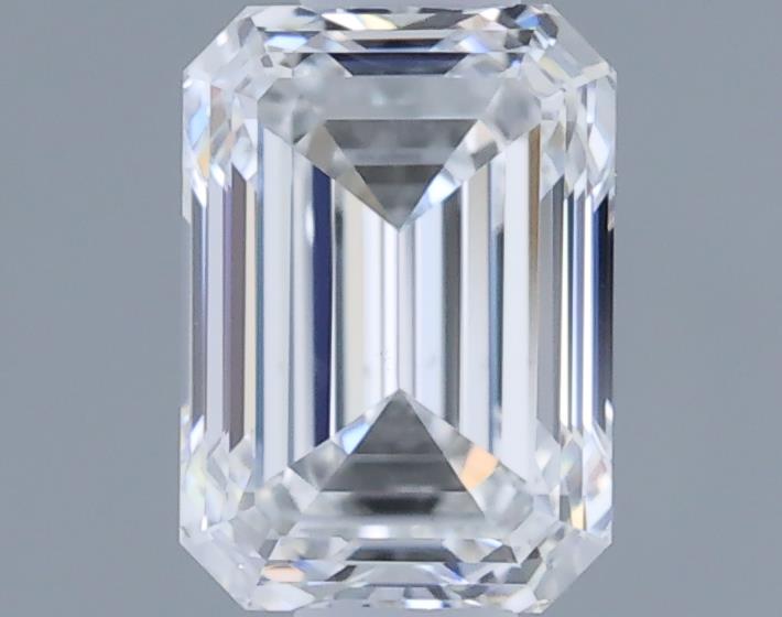 0.61ct Emerald E VS1 Natural Diamond