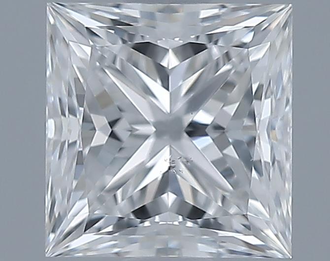 0.9ct Princess E SI1 Natural Diamond