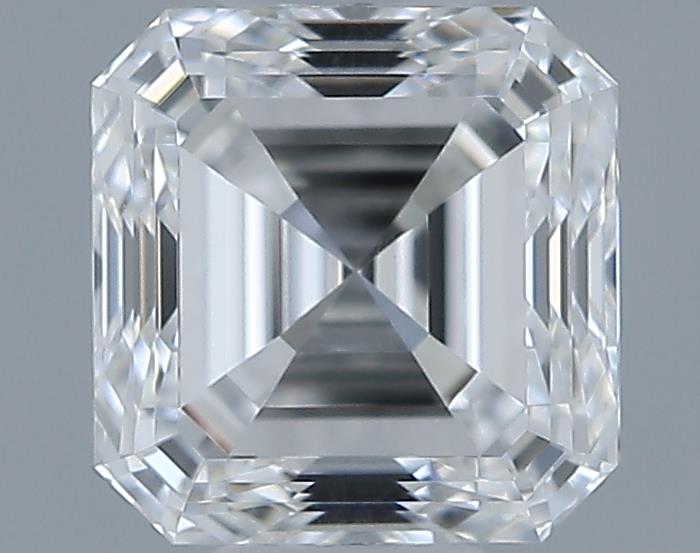 0.71ct Asscher F VVS2 Natural Diamond